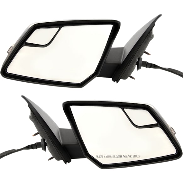 Driver and Passenger Side Mirror, Power Adjust, Heated, Power Folding, Paintable, In-housing Signal Light, No Memory, No Puddle Light, No Auto-Dimming, No Blind Spot Feature
