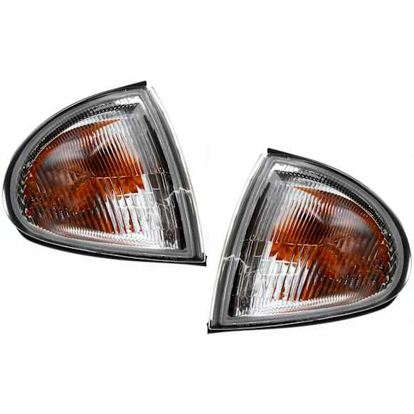 Front, Driver and Passenger Side Turn Signal Light, With bulb(s)