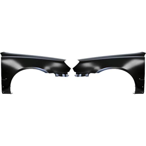 Front, Driver and Passenger Side Fenders, For Models Without Rocker Panel Molding