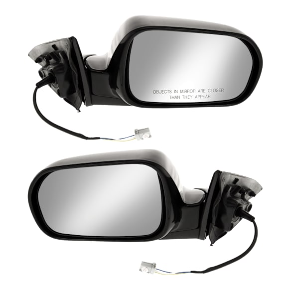 Driver and Passenger Side Non-Towing Mirrors, Power, Manual Folding, Non-Heated, Paintable, No Signal Light, No Memory, No Puddle Light, No Auto-Dimming, No Blind Spot Feature