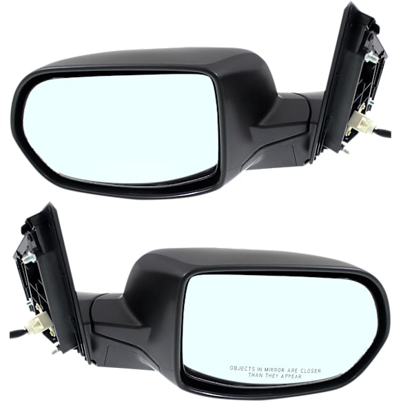 2016 Honda CR-V - Driver and Passenger Side Mirror, Power Adjust, Non-Heated, Textured Black, Manual Folding, No Signal Light, No Blind Spot Feature, Without Memory Recall, No Puddle Light, No Auto-Dimming