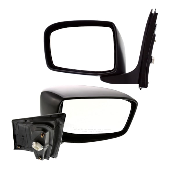 Driver and Passenger Side Mirrors, Power, Manual Folding, Non-Heated, Paintable, No Signal Light, No Memory, No Puddle Light, No Auto-Dimming, No Blind Spot Feature