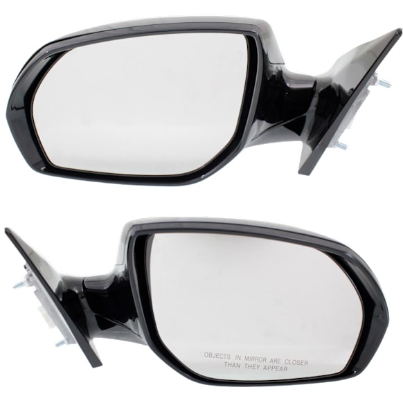 Driver and Passenger Side Mirrors, Power, Manual Folding, Non-Heated, Paintable, No Signal Light, No Memory, No Puddle Light, No Auto-Dimming, No Blind Spot Feature