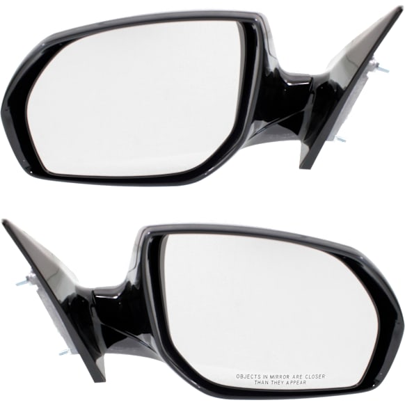 Driver and Passenger Side Mirrors, Power, Manual Folding, Heated, Paintable, In-housing Signal Light, No Memory, No Puddle Light, No Auto-Dimming, No Blind Spot Feature