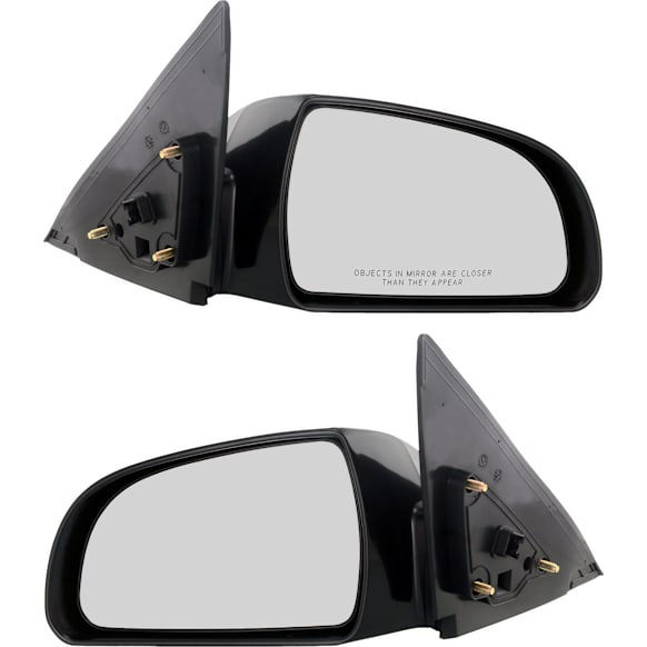 Driver and Passenger Side Mirrors, Power, Non-Folding, Heated, Paintable, No Signal Light, No Memory, No Puddle Light, No Auto-Dimming, No Blind Spot Feature