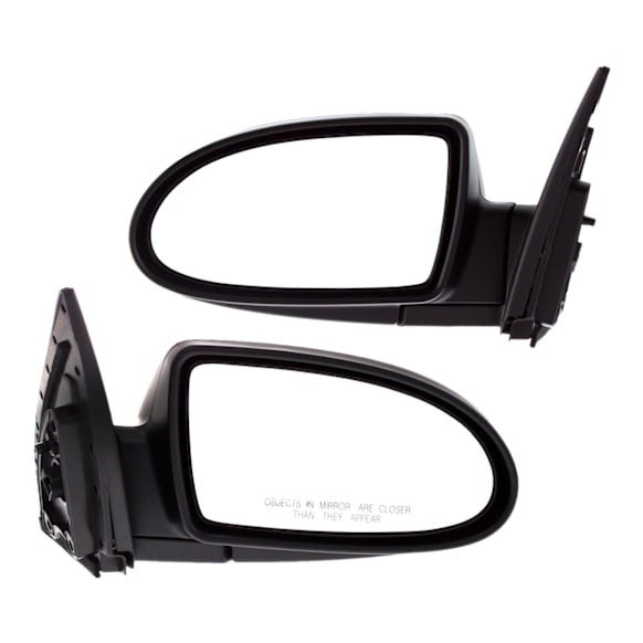 Driver and Passenger Side Mirrors, Power, Manual Folding, Heated, Paintable, No Signal Light, No Memory, No Puddle Light, No Auto-Dimming, No Blind Spot Feature