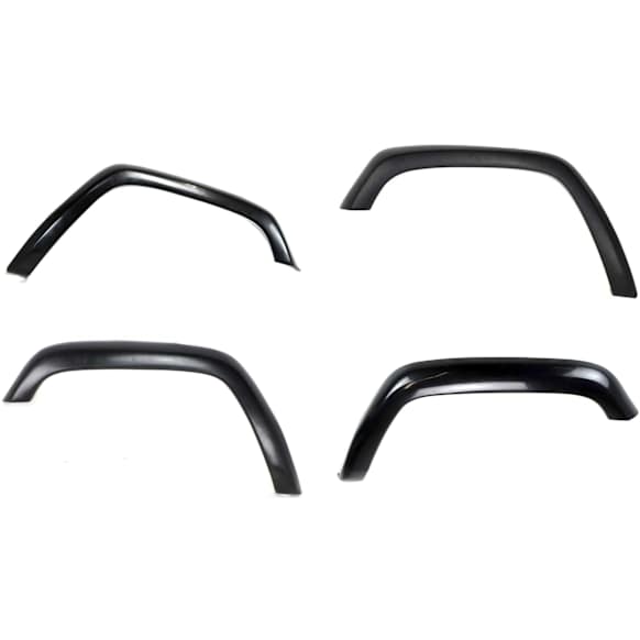 2000 Jeep Cherokee - Front and Rear, Driver and Passenger Side, Fender Flares, For Models With Country Package, Primed