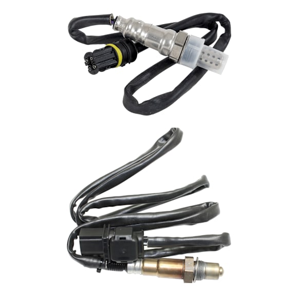 Before and After Catalytic Converter Oxygen Sensors, 4-Wire and 5-Wire, 6 Cylinder