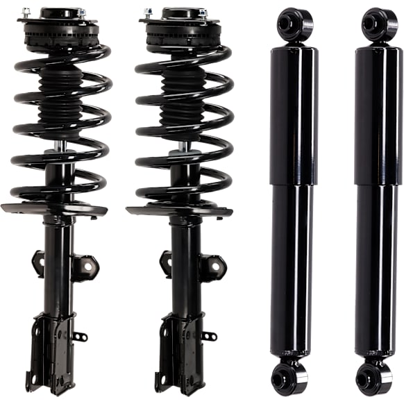2015 Dodge Grand Caravan - Front and Rear, Driver and Passenger Side Shock and Bare Strut