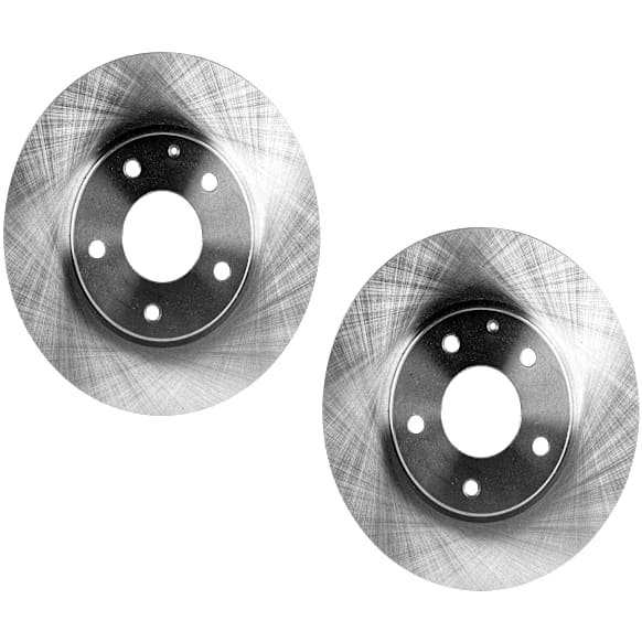2017 Mazda 3 - Front Brake Disc, Plain Surface, Vented, 5 Lugs, 279.91 mm, 280mm  Disc, 2.0L 4Cyl
