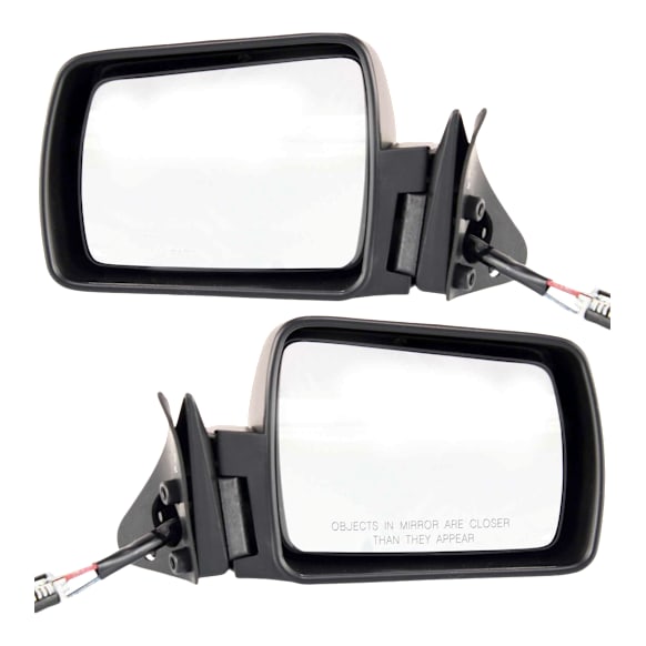 Driver and Passenger Side Mirror, Manual Adjust, Non-Heated, Manual Folding, Paintable, No Signal Light, No Memory, No Puddle Light, No Auto-Dimming, No Blind Spot Feature