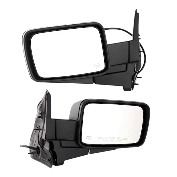 Driver and Passenger Side Mirrors, Power, Manual Folding, Heated, Paintable, No Signal Light, No Memory, No Puddle Light, No Auto-Dimming, No Blind Spot Feature
