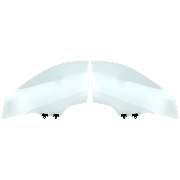2009-2013 Acura TL - Front, Driver and Passenger Side Door Glasses, Green Tint, Replaces NAGS No. FD23799GTY, FD23800GTY