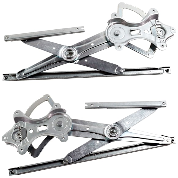 2006 Toyota Highlander - Front, Driver and Passenger Side Power Window Regulator, Without Motor