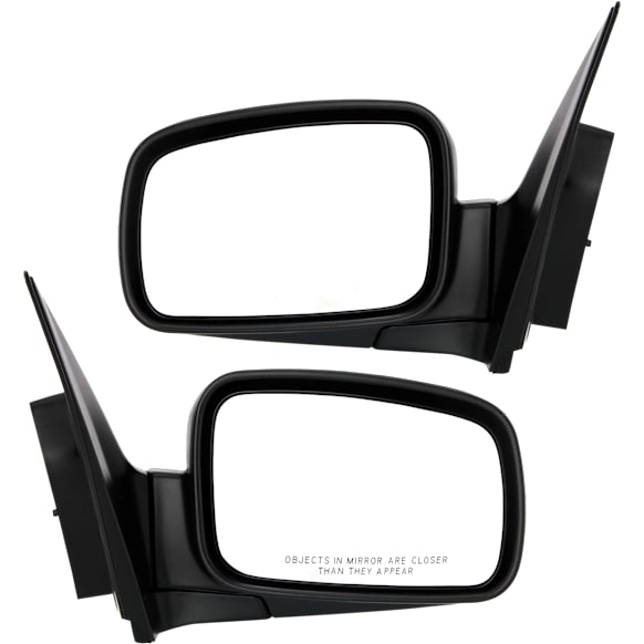 Driver and Passenger Side Mirror, Power Adjust, Heated, Manual Folding, Textured Black, No Signal Light, No Memory, No Puddle Light, No Auto-Dimming, No Blind Spot Feature