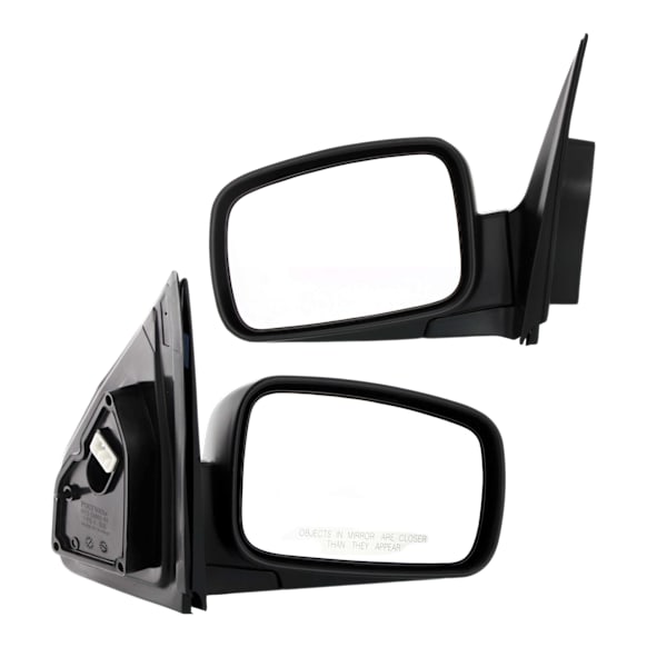 Driver and Passenger Side Mirror, Power Adjust, Heated, Manual Folding, Paintable, No Signal Light, No Memory, No Puddle Light, No Auto-Dimming, No Blind Spot Feature
