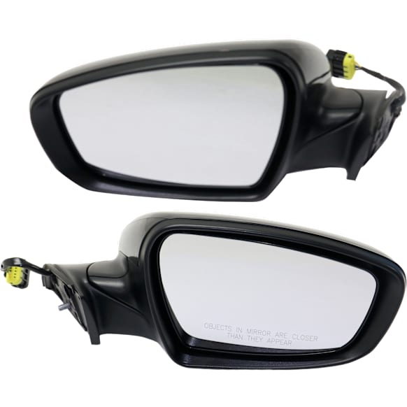 Driver and Passenger Side Mirrors, Power, Manual Folding, Heated, Paintable, No Signal Light, No Memory, No Puddle Light, No Auto-Dimming, No Blind Spot Feature