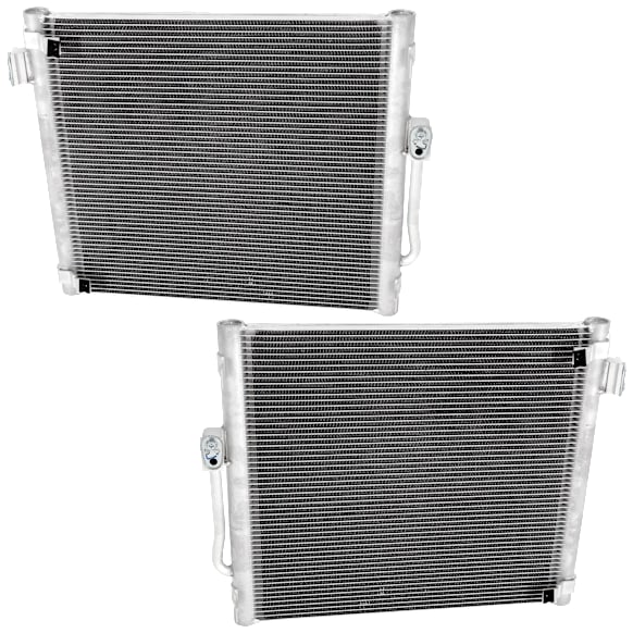 A/C Condenser Set, Driver and Passenger Side