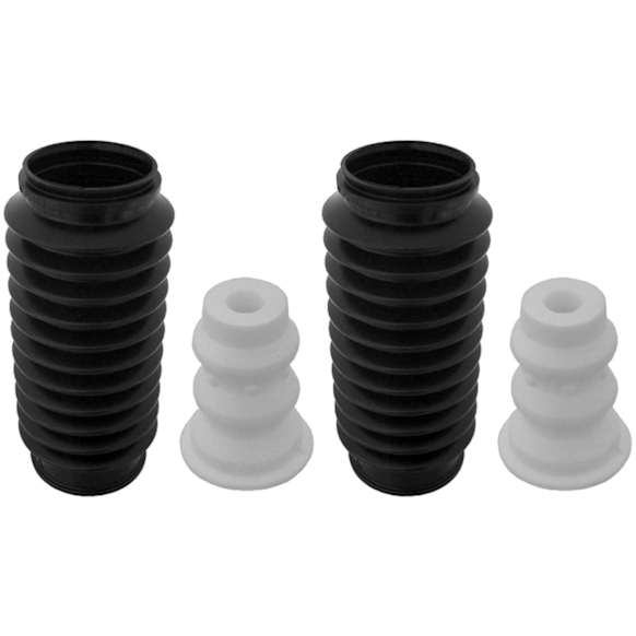 1991 Geo Storm - Shock and Strut Boot - Black, Strut boot, Direct Fit, Set of 2