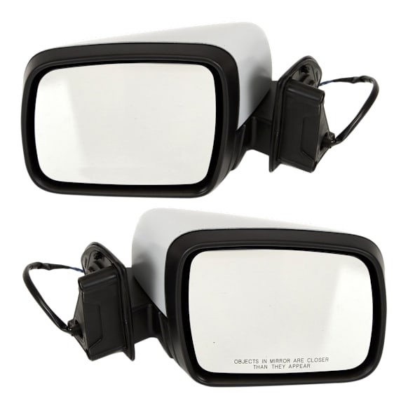 Driver and Passenger Side Mirrors, Power, Manual Folding, Heated, Paintable, No Signal Light, No Memory, No Puddle Light, No Auto-Dimming, No Blind Spot Feature