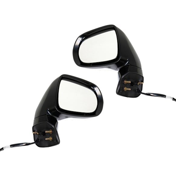 2013-2015 Lexus RX450h - Driver and Passenger Side Mirrors, Power, Power Folding, Heated, Paintable, In-housing Signal Light, With memory, With Puddle Light, No Auto-Dimming, No Blind Spot Feature