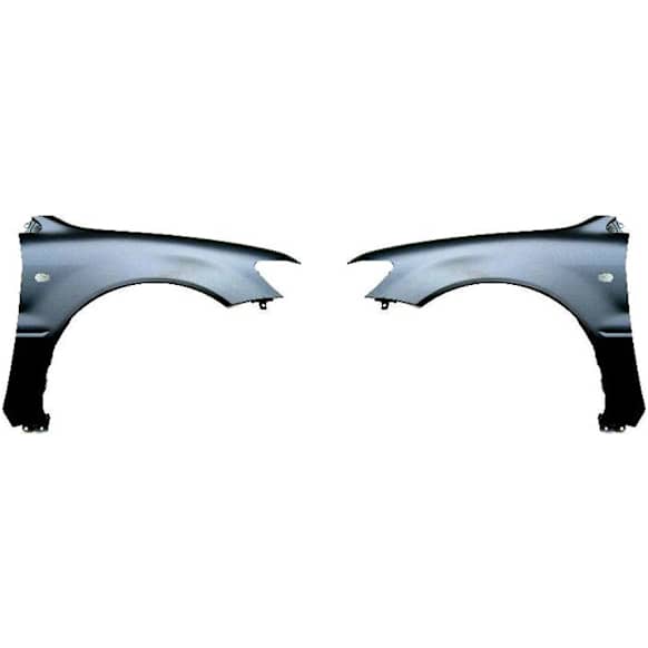 Front, Driver and Passenger Side Fenders, With turn signal light hole