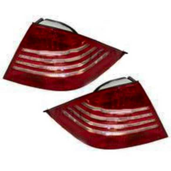 2006 Mercedes Benz S430 - Driver and Passenger Side Halogen Tail Light, Without bulb(s), OE Replacement