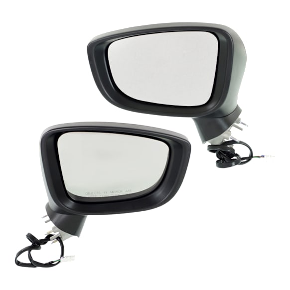 Driver and Passenger Side Mirrors, Power, Manual Folding, Non-Heated, Paintable, In-housing Signal Light, No Memory, No Puddle Light, No Auto-Dimming, No Blind Spot Feature