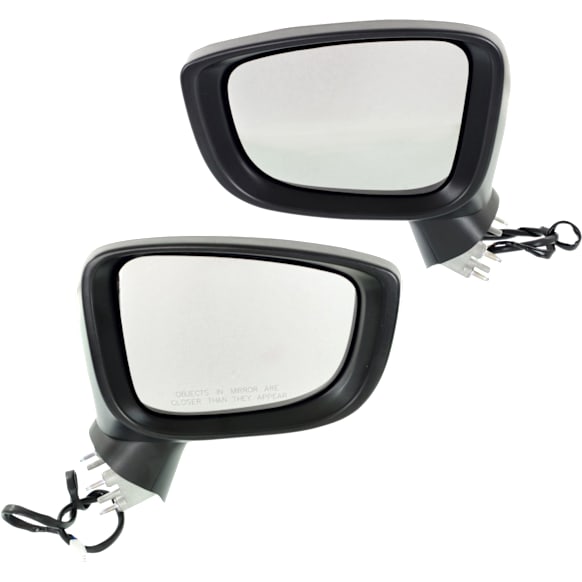 Driver and Passenger Side Mirrors, Power, Manual Folding, Non-Heated, Paintable, No Signal Light, No Memory, No Puddle Light, No Auto-Dimming, No Blind Spot Feature