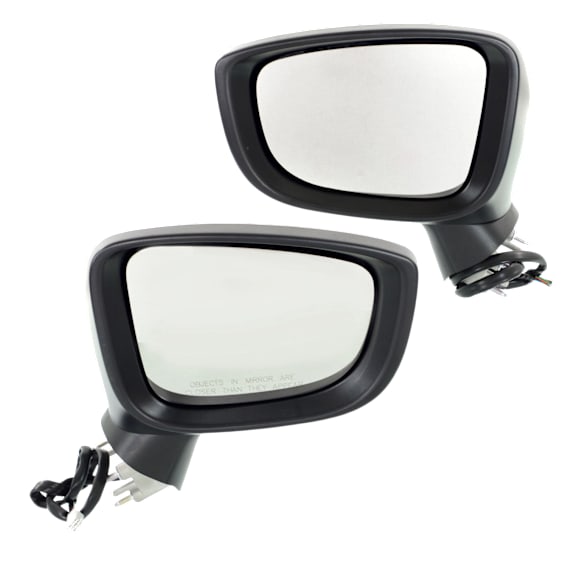 Driver and Passenger Side Mirrors, Power, Manual Folding, Heated, Paintable, In-housing Signal Light, No Memory, No Puddle Light, No Auto-Dimming, No Blind Spot Feature