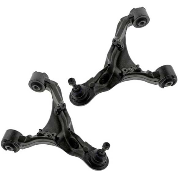 SET-MECMS101420 Front, Driver and Passenger Side, Upper Control Arm, Supreme Series