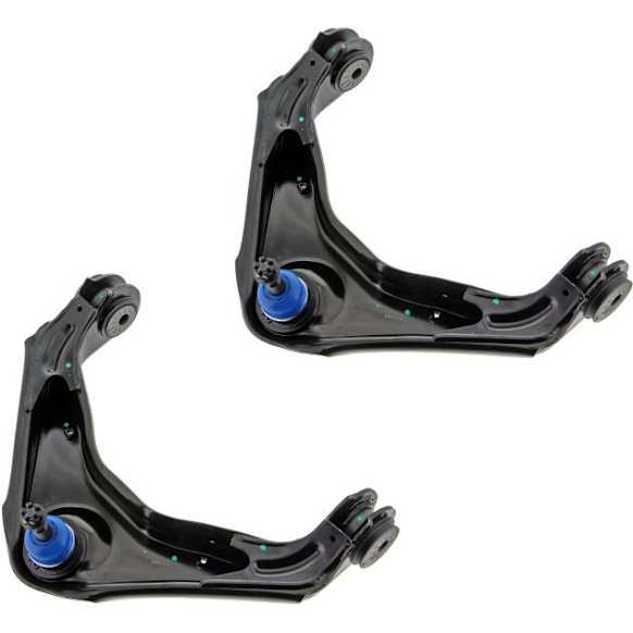 SET-MECMS501230-2 Front, Driver and Passenger Side, Upper Control Arm, Supreme Series