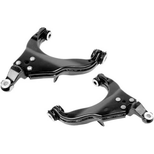 SET-MEGS86183 Front, Driver and Passenger Side, Lower Control Arm