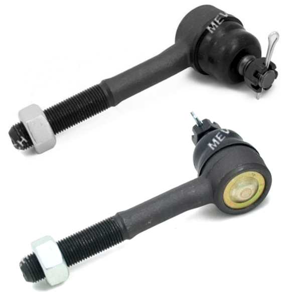 SET-MEMES3002R-2 Front, Driver and Passenger Side, Outer Tie Rod End, Supreme Series