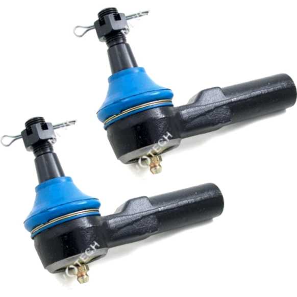 SET-MEMES3242RL-2 Front, Driver and Passenger Side, Outer Tie Rod End, Supreme Series