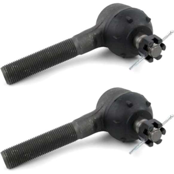 SET-MEMES368RL-2 Front, Driver and Passenger Side, Outer Tie Rod End
