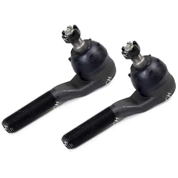 SET-MEMES387R-2 Front, Driver and Passenger Side, Outer Tie Rod End