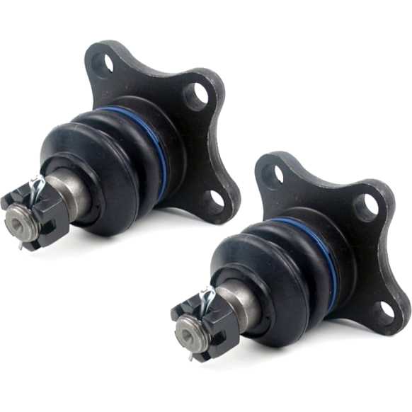 SET-MEMK9346-2 Front, Driver and Passenger Side, Lower Ball Joint Supreme Series