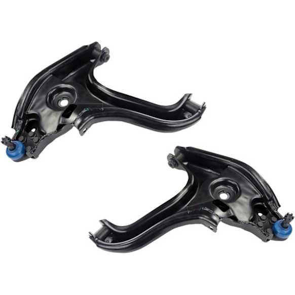 SET-MEMS25144 Front, Driver and Passenger Side, Lower Control Arm, Supreme Series