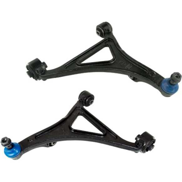 SET-MEMS25177 Front, Driver and Passenger Side, Lower Control Arm, Supreme Series