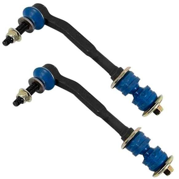 SET-MEMS25810-F Front, Driver and Passenger Side Sway Bar Link, Supreme Series