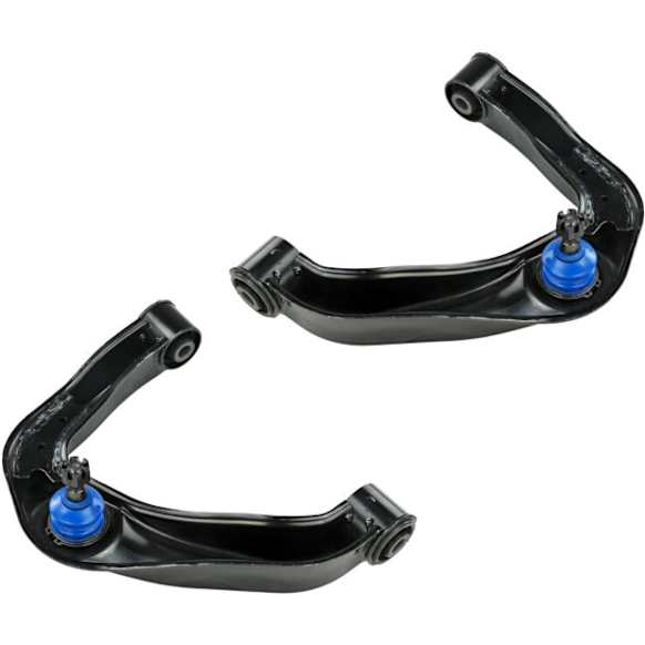 SET-MEMS30122 Front, Driver and Passenger Side, Upper Control Arm, Supreme Series
