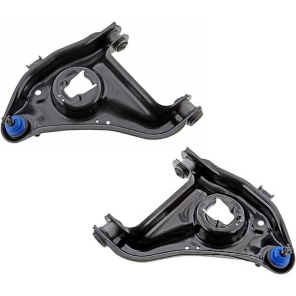 SET-MEMS40128 Front, Driver and Passenger Side, Lower Control Arm, Supreme Series