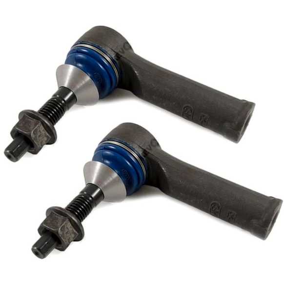 SET-MEMS40601-F Front, Driver and Passenger Side, Outer Tie Rod End