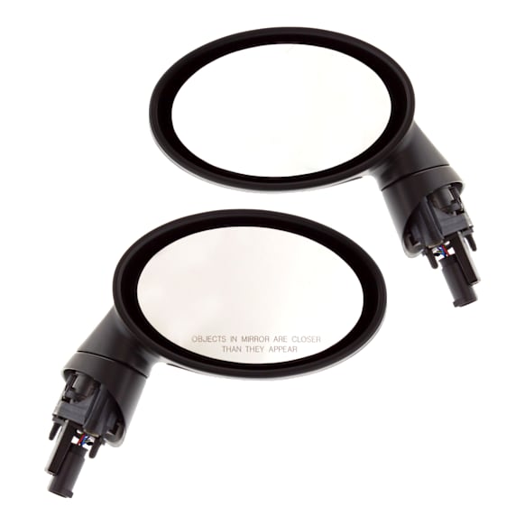 Driver and Passenger Side Mirror, Power Adjust, Heated, Power Folding, Paintable, No Signal Light, No Memory, No Puddle Light, No Auto-Dimming, No Blind Spot Feature