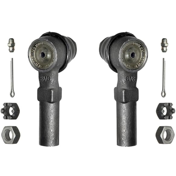 SET-MOES2814RL Front, Driver and Passenger Side, Outer Tie Rod End