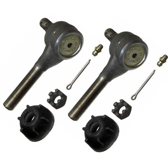 SET-MOES401R Front, Driver and Passenger Side, Outer Tie Rod End