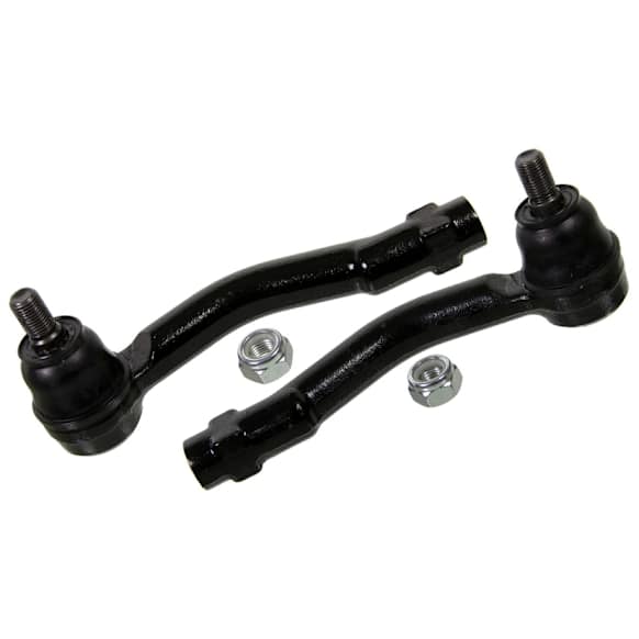 SET-MOES800056 Front, Driver and Passenger Side, Outer Tie Rod End