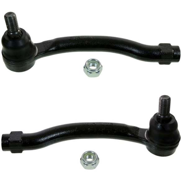 SET-MOES800824 Front, Driver and Passenger Side, Outer Tie Rod End