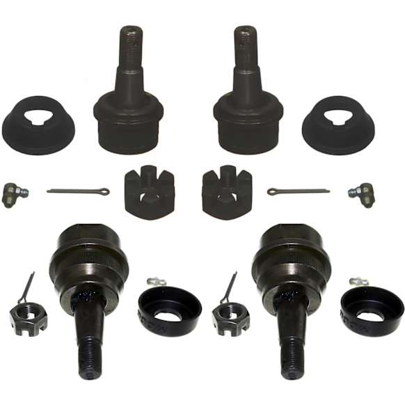 SET-MOK3134T Front, Driver and Passenger Side, Upper and Lower Ball Joint Problem Solver Series